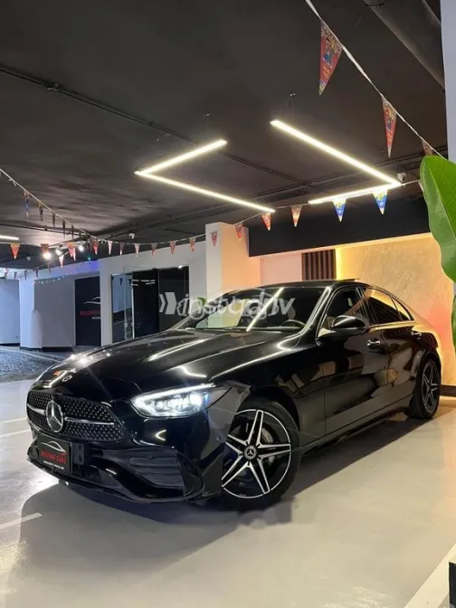 مرسيدس C 200 2022 أسود مستعملة للبيع - 3
