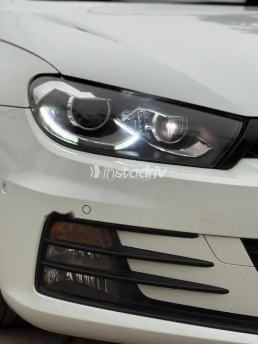 فولكس فاغن شيروكو 2016 أبيض مستعملة للبيع - 3