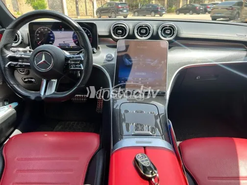 Mercedes C 200 AMG 2022 Black Used for Sale - 4