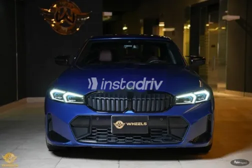 BMW 330 2024 Dark Blue Used for Sale - 3