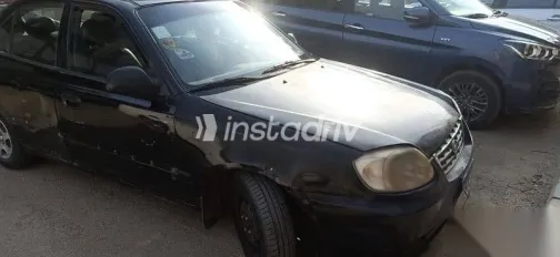 هيونداي فيرنا 2007 أسود مستعملة للبيع - 3