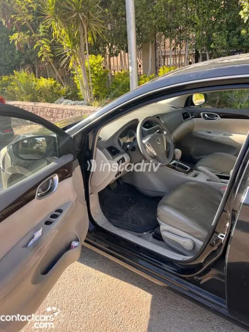 نيسان سنترا 2018 أبيض مستعملة للبيع - 3