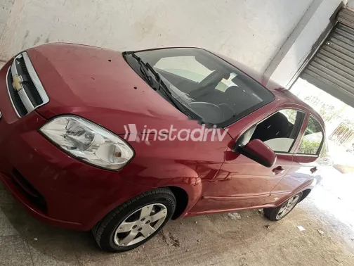 Chevrolet Aveo 2013 Dark Red Used for Sale - 3
