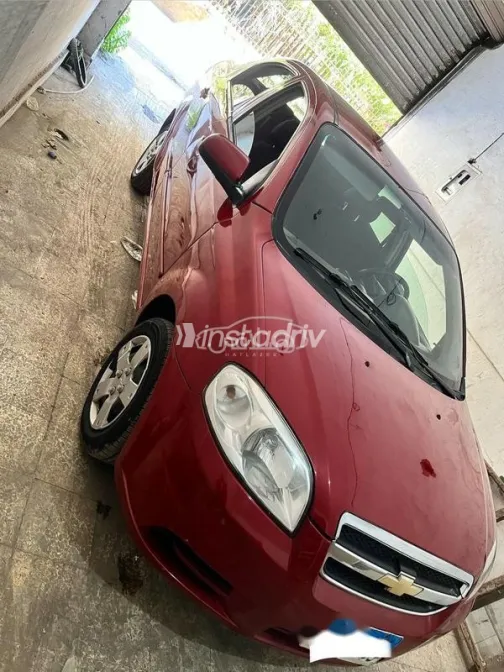 Chevrolet Aveo 2013 Dark Red Used for Sale - 4