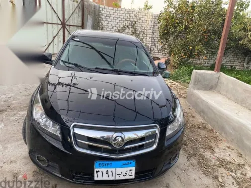 شيفروليه كروز 2011 أسود مستعملة للبيع - 2