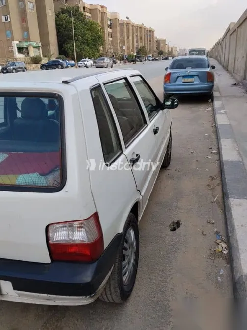 فيات اونو 2007 أبيض مستعملة للبيع - 2