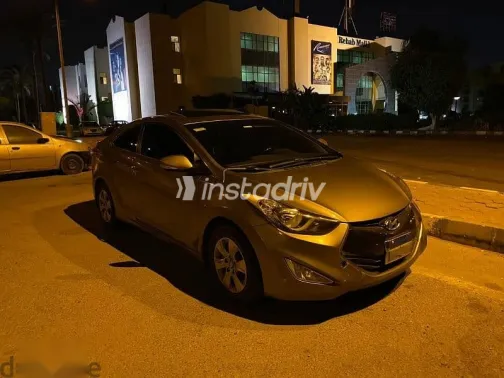 Hyundai Elantra 2013 Brown Used for Sale - 1