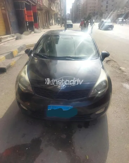 Kia Rio 2014 Black Used for Sale - 1