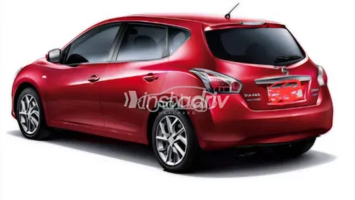 Nissan Tiida 2015 Dark Red Used for Sale - 2