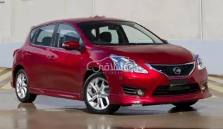 Nissan Tiida 2015 Dark Red Used for Sale