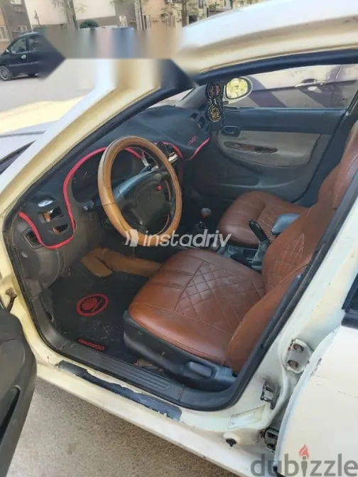 دايو نوبيرا 1997 أبيض مستعملة للبيع - 4