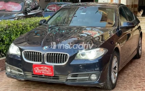 BMW 520 2016 Dark Blue Used for Sale - 2