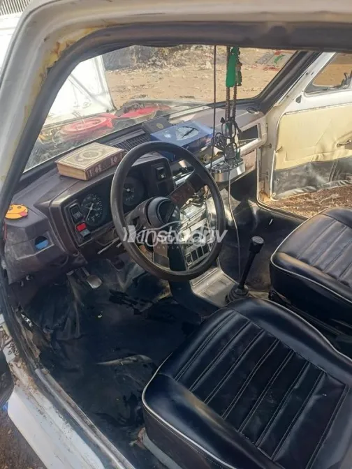 فيات 128 1981 أبيض مستعملة للبيع - 3