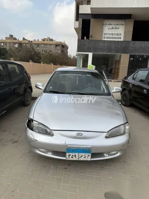 هيونداي إلنترا 1996 رمادي مستعملة للبيع - 1