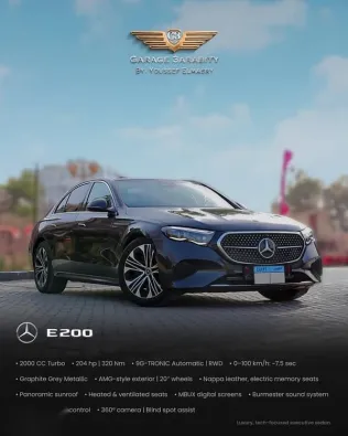 Mercedes E 200 2024 Gray Used for Sale