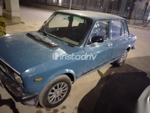 فيات 128 1990 أزرق غامق مستعملة للبيع - 4