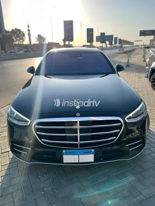 مرسيدس S 500 2021 أبيض مستعملة للبيع - 2