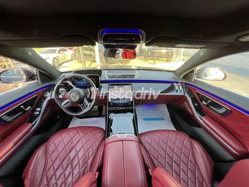 مرسيدس S 500 2021 أبيض مستعملة للبيع - 3