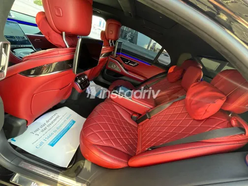 مرسيدس S 500 2021 أبيض مستعملة للبيع - 7