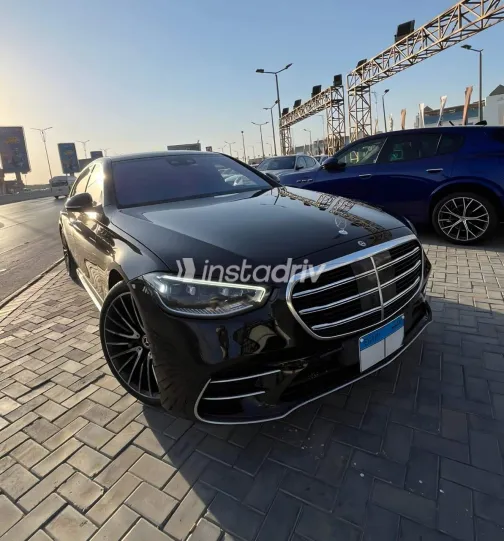 مرسيدس S 500 2021 أبيض مستعملة للبيع - 8