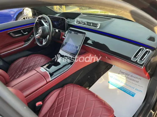 مرسيدس S 500 2021 أبيض مستعملة للبيع - 10
