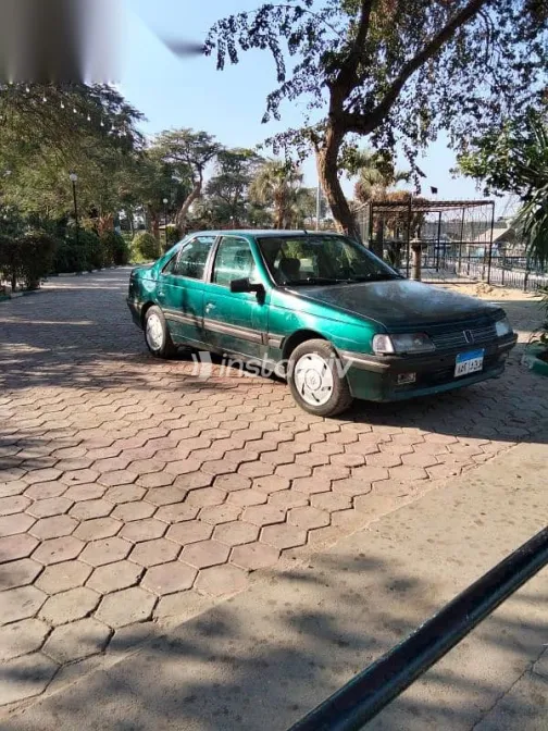 بيجو 405 1996 أزرق غامق مستعملة للبيع - 4