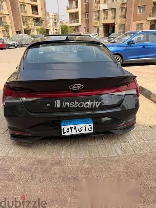 Hyundai Elantra 2022 Black Used for Sale - 2