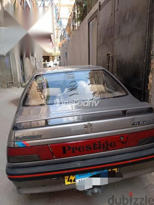 بيجو 405 1989 رمادي مستعملة للبيع - 1