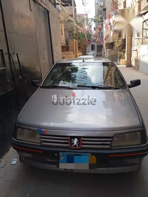 بيجو 405 1989 رمادي مستعملة للبيع - 2