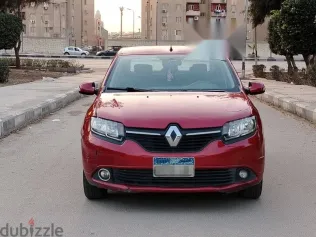 رينو لوجان 2017 أحمر مستعملة للبيع
