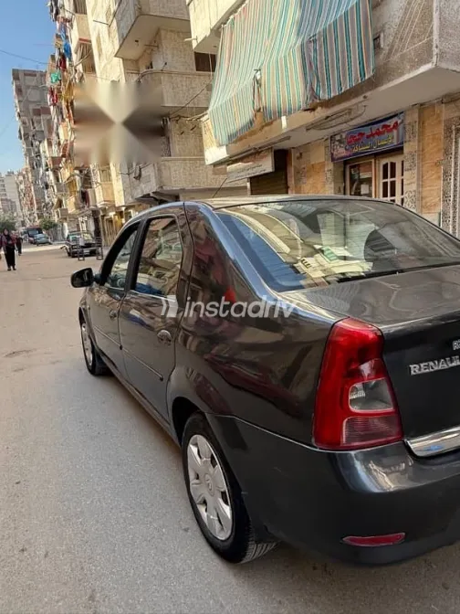 رينو لوجان 2010 أسود مستعملة للبيع - 6