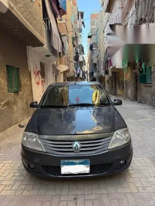 Renault Logan 2010 Black Used for Sale