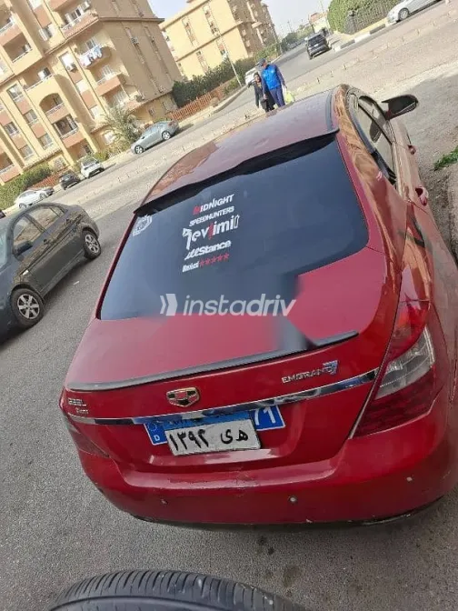 Geely Emgrand 2017 Burgundy Used for Sale - 4