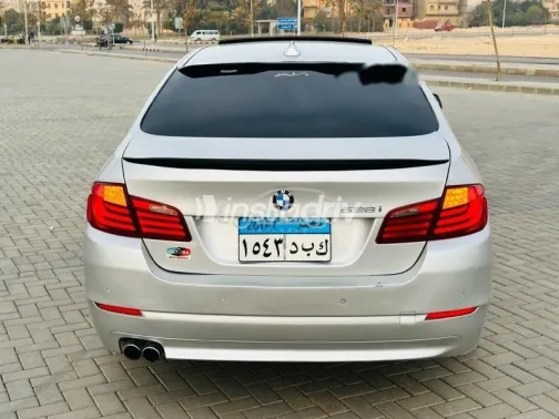 بي ام دبليو 528 2011 فضي مستعملة للبيع - 4