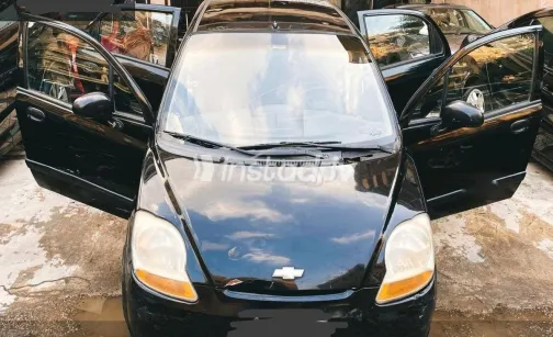 شيفروليه سبارك 2008 أسود مستعملة للبيع - 1