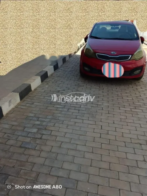 Kia Rio 2013 Red Used for Sale - 2