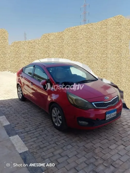 Kia Rio 2013 Red Used for Sale - 4