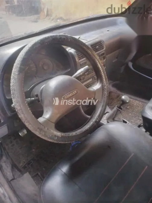 Toyota Starlet 1991 Burgundy Used for Sale - 2