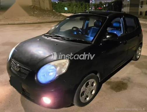 كيا بيكانتو 2009 أسود مستعملة للبيع - 2