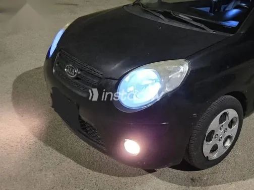 كيا بيكانتو 2009 أسود مستعملة للبيع - 4