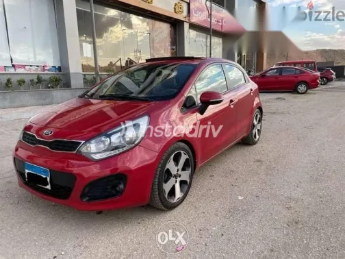 Kia Rio 2013 Red Used for Sale - 8