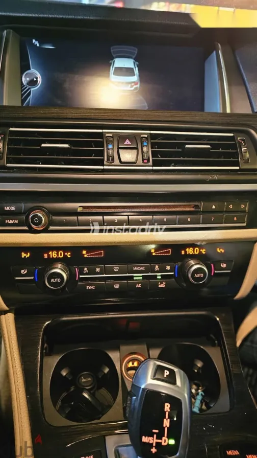 BMW 520 2016 Dark Blue Used for Sale - 7