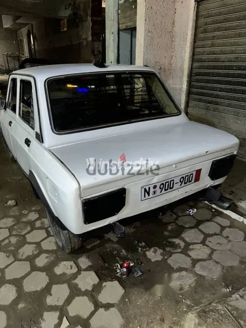 فيات 128 1985 أبيض مستعملة للبيع - 4