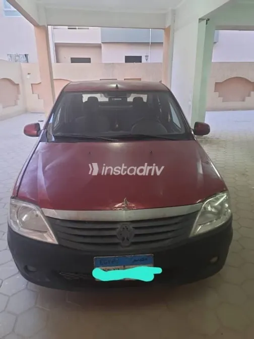 رينو لوجان 2010 أحمر مستعملة للبيع - 1