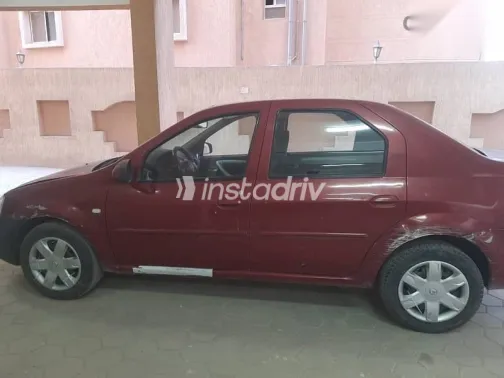 رينو لوجان 2010 أحمر مستعملة للبيع - 2