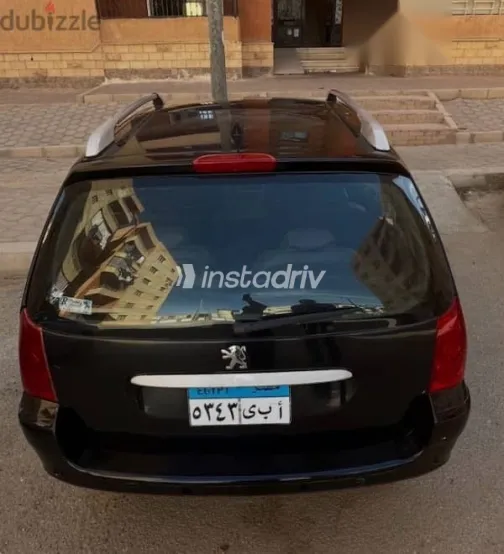 بيجو 307 2006 أسود مستعملة للبيع - 2