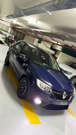 Renault Logan 2022 Dark Blue Used for Sale