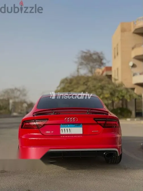اودي A7 2015 أحمر مستعملة للبيع - 3