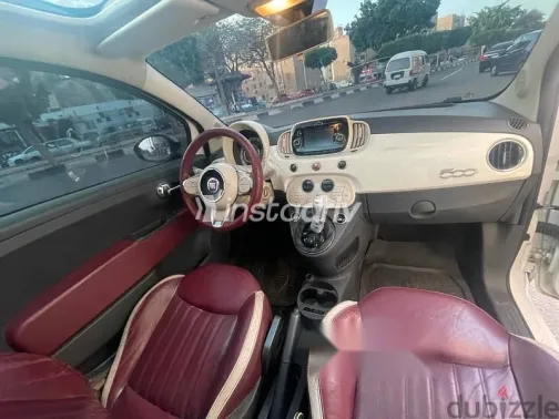 فيات 500 2017 أبيض مستعملة للبيع - 4