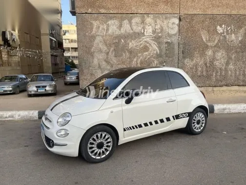 فيات 500 2017 أبيض مستعملة للبيع - 6